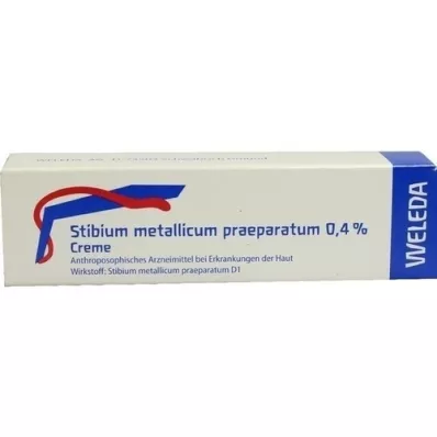 STIBIUM METALLICUM PRAEPARATUM 0,4% krēms, 25 g