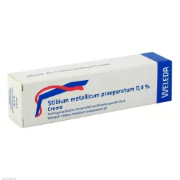 Stibium metallicum praeparatum 0,4% krēms, 25 g
