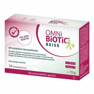 OMNI BiOTiC Travel pulveris, 14X5 g