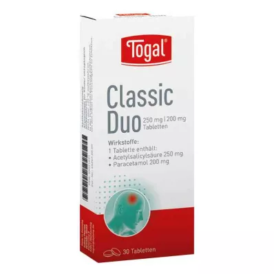 TOGAL Classic Duo tabletes, 30 gab
