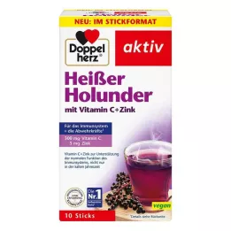 DOPPELHERZ karstās plūškoka ogas ar C vitamīnu un cinku, 10 gab