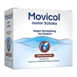 MOVICOL Jaunākais šokolādes šķīdums iekšķīgai lietošanai, 30X6,9 g
