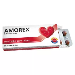 AMOREX sirdssāpēm un atdalīšanai Tabletes, 20 gab