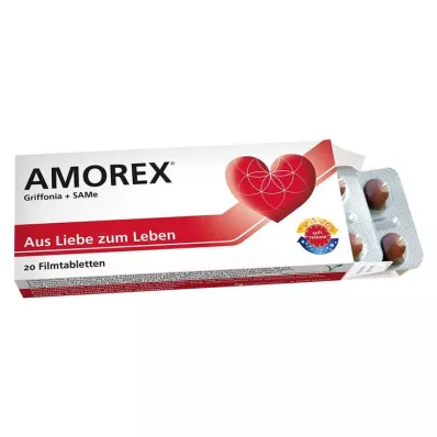 Amorex Griffonia un SAMe, 20 gab