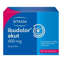 IBUDOLOR akūtas 400 mg apvalkotās tabletes, 10 gab
