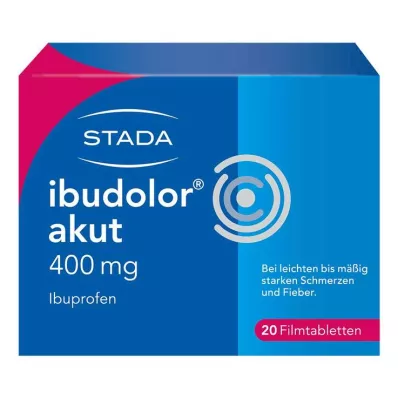 IBUDOLOR akūtas 400 mg apvalkotās tabletes, 20 gab IBUDOLOR akūtas 400 mg apvalkotās tabletes, 20 gab