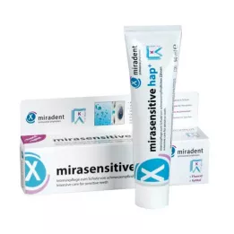 MIRADENT Zobu pasta mirasensitive hap+, 50 ml