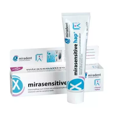 Miradent zobu pasta mirasensitive hap +, 50 ml