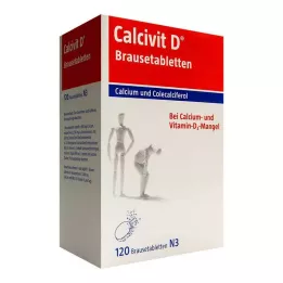 CALCIVIT D Efektīvās tabletes, 120 kapsulas