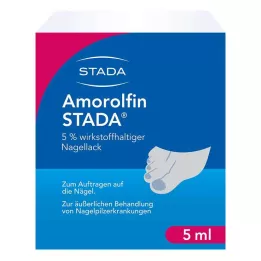 AMOROLFIN STADA 5% aktīvās sastāvdaļas nagu laka, 5 ml