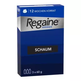REGAINE Vīriešu putas 50 mg/g, 3X60 ml