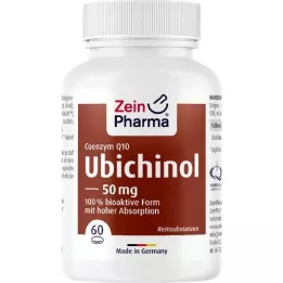 UBICHINOL COQ 10 kapsulas 50 mg, 60 gab