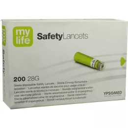 MYLIFE Drošības lancetes, 200 gab
