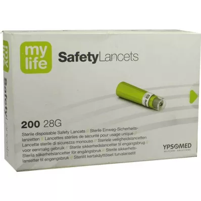 MYLIFE Drošības lancetes, 200 gab