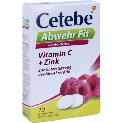 CETEBE Defence Fit pastilas, 20 gab