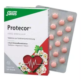 PROTECOR Sirds un asinsvadu sistēmas tabletes funkcionālajam atbalstam Salus, 50 gab