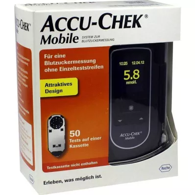 ACCU-CHEK Mobilais komplekts mmol/l III, 1 gab ACCU-CHEK Mobilais komplekts mmol/l III, 1 gab
