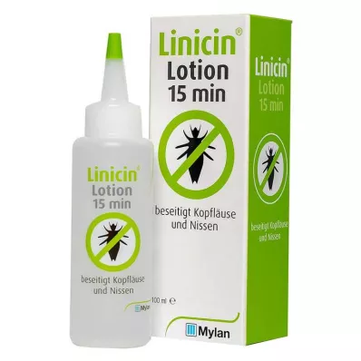 Linicin® Losjons 15 min bez utu ķemmes, 100 ml