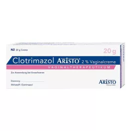 CLOTRIMAZOL ARISTO 2% vaginālais krēms + 3 aplikācijas, 20 g