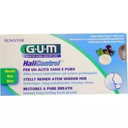 GUM HaliControl pastilas, 10 gab