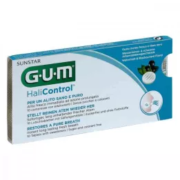 GUM HaliControl pastilas, 10 gab