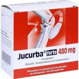 JUCURBA forte 480 mg apvalkotās tabletes, 100 gab