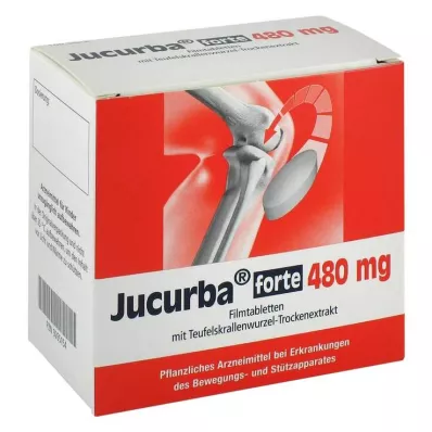 JUCURBA forte 480 mg apvalkotās tabletes, 100 gab