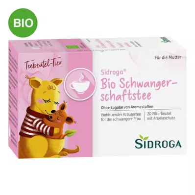 SIDROGA Organiskās grūtniecības tējas filtrēšanas maisiņš, 20X1,5 g SIDROGA Organiskās grūtniecības tējas filtrēšanas maisiņš, 20X1,5 g