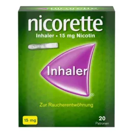 NICORETTE Inhalators 15 mg, 20 gab