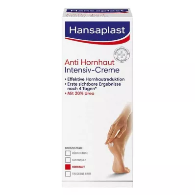 HANSAPLAST Intensīvais krēms Anti-Callus Cream Foot Exp., 75 ml