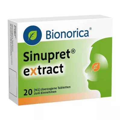 Sinupret eXtract tabletes, 20 gab
