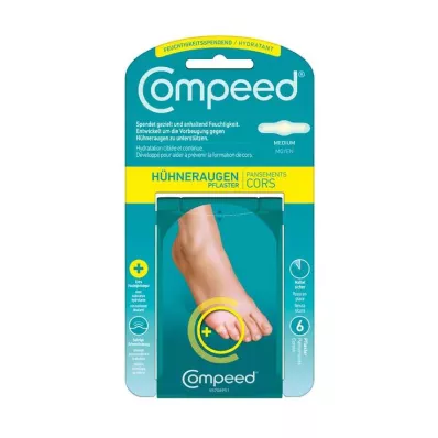 COMPEED Mitrinošs kukurūzas plāksteris, 6 gab
