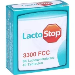 LACTOSTOP 3 300 FCC Tabletes ar klikšķu dozatoru, 40 gab
