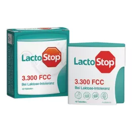 LACTOSTOP 3 300 FCC Tabletes ar klikšķu dozatoru, 40 gab