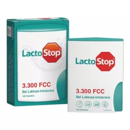 LACTOSTOP 3 300 FCC Tabletes ar klikšķu dozatoru, 100 gab