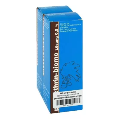 Permetrīna biomo šķīdums 0,5%, 200 ml