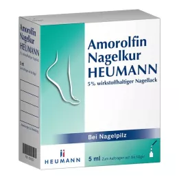 AMOROLFIN Nagu kopšanas līdzeklis Heumann 5% wst.halt.nagu laka, 5 ml