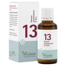Biochemistry Pflueger 13 kālija arsēns.D 6 pilieni, 30 ml