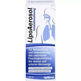 LIPOAEROSOL liposomu inhalācijas šķīdums, 45 ml