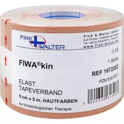 TAPE elastīga gumija 5 cmx5 m ādas krāsā, 1 gab