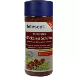 TETESEPT Jūras sāls muguras &amp; Plecu daļa, 600 g