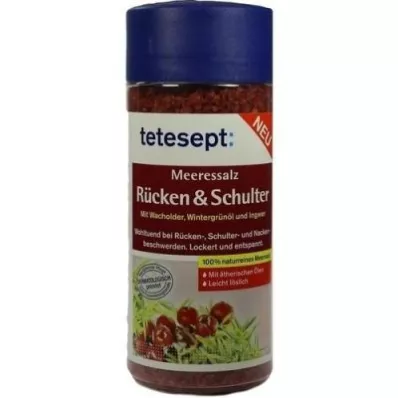 TETESEPT Jūras sāls muguras & Plecu daļa, 600 g TETESEPT Jūras sāls muguras & Plecu daļa, 600 g