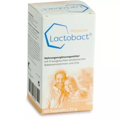 LACTOBACT PREMIUM kapsulas ar zarnu apvalku, 60 gab