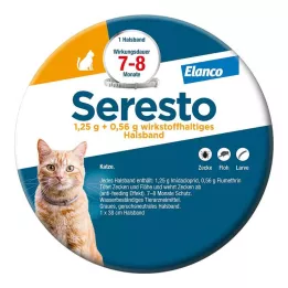 SERESTO Kakla siksna kaķiem, 1 gab