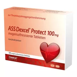 ASS Dexcel Protect 100 mg zarnās apvalkotās tabletes, 100 gab