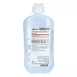 ISOTONISCHE Fizioloģiskais šķīdums 0,9% Bernburg Inf.-L.PE, 10X500 ml