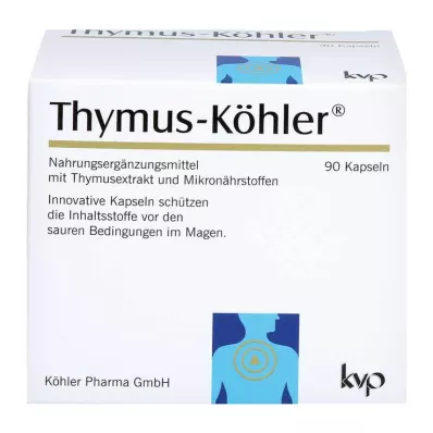 Thymus Köhler kapsulas, 90 gab Thymus Köhler kapsulas, 90 gab