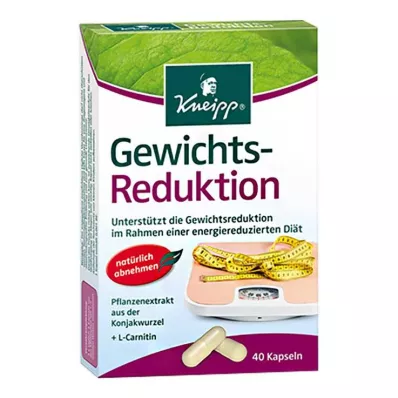Kneipp svara zaudēšanas kapsulas, 40 gab Kneipp svara zaudēšanas kapsulas, 40 gab