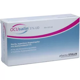OCUSALIN 5% UD Acu pilieni, 50X0,5 ml