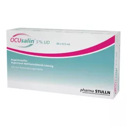 OCUSALIN 5% UD Acu pilieni, 50X0,5 ml